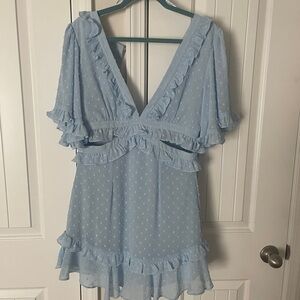 Blue nice dress